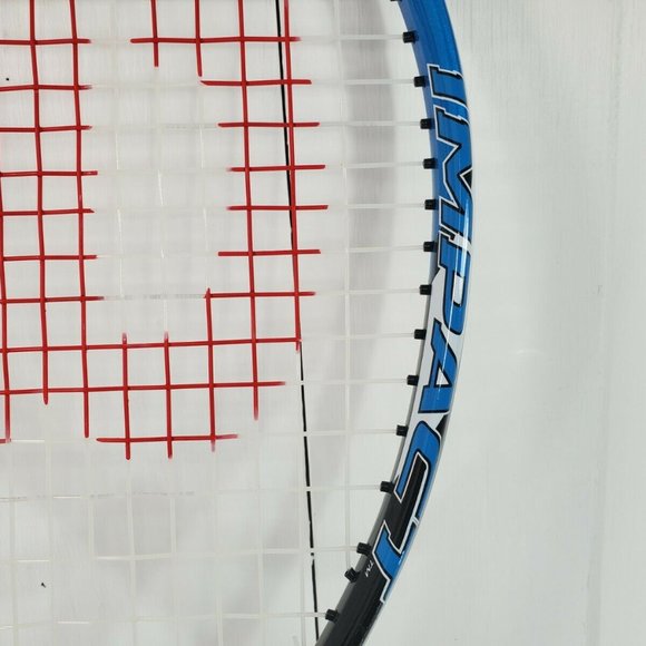 Wilson Impact Tennis Racquet Titanium Volcanic Frame USA Power Bridge - Picture 7 of 9